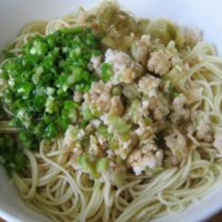 マルタイラーメン・アレンジ☆鶏ネギラーメン